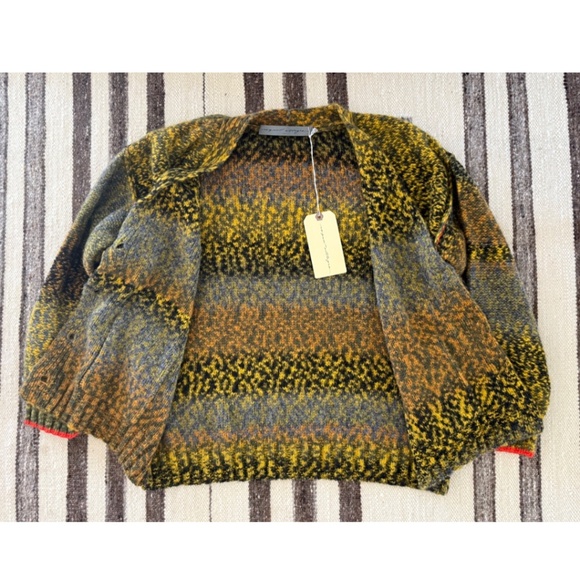 Raquel Allegra Grandpa Cardigan Sweater Size 3 - Picture 3 of 9